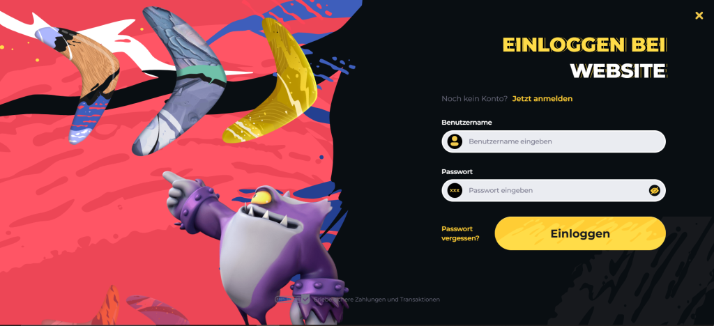 Boomerang Casino Login